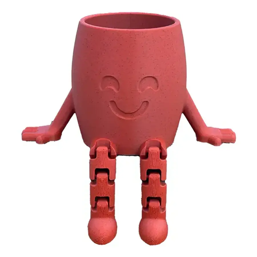 Macetero Decorativo - Figura Feliz