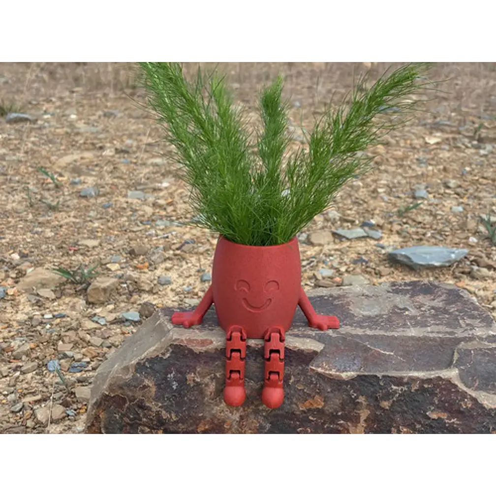 Macetero Decorativo - Figura Feliz 3