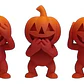 Tres Calabazas - Decoración Halloween - Miniatura 1