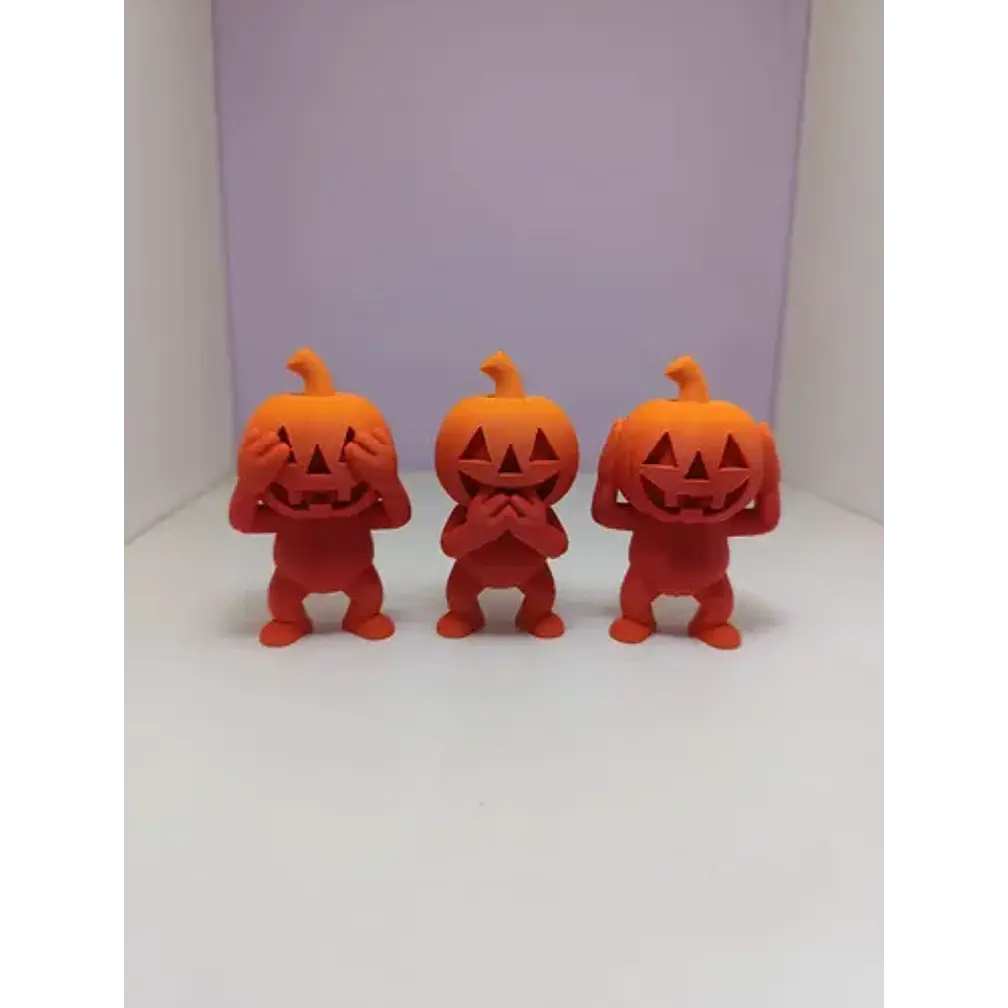 Tres Calabazas - Decoración Halloween 2