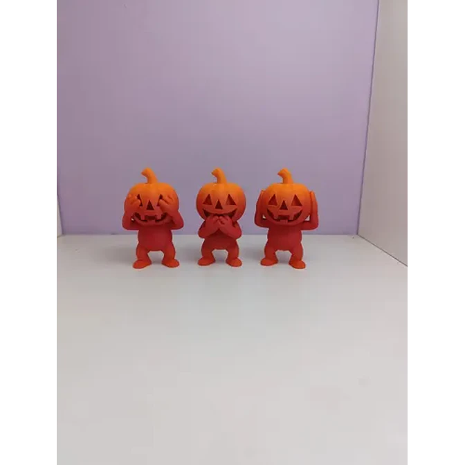 Tres Calabazas - Decoración Halloween 3