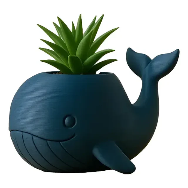 Macetero Con Forma De Ballena