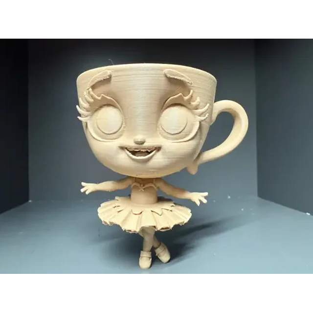 Figura Decorativa De Ballerina Capuchina