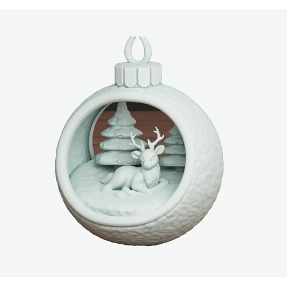 Adorno Navideño De Reno 1