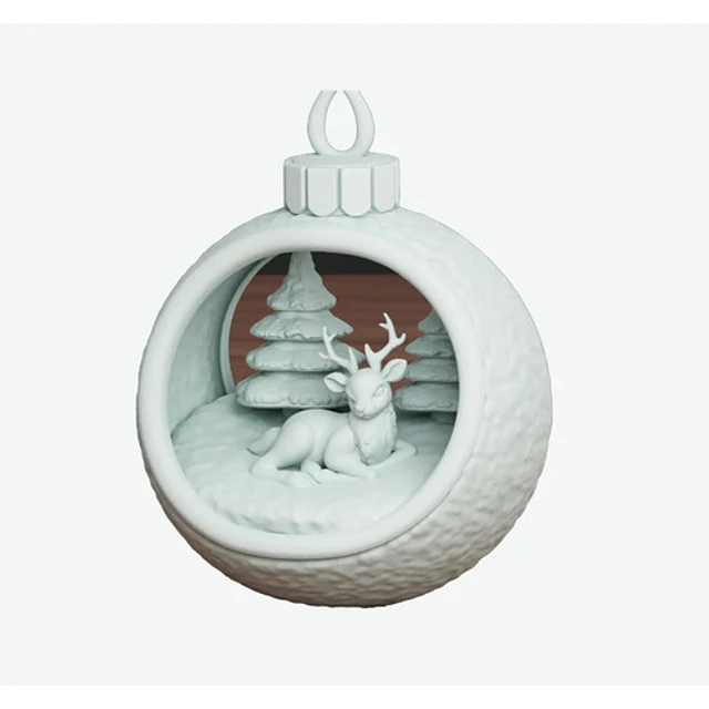 Adorno Navideño De Reno