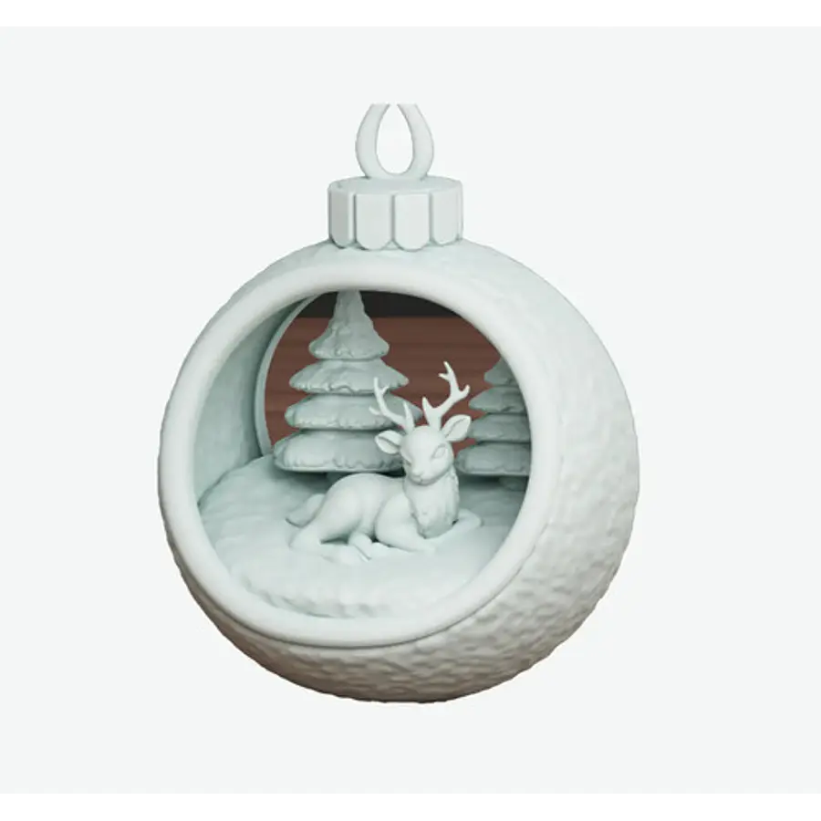Adorno Navideño De Reno