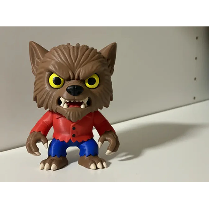 Figura Decorativa - Hombre Lobo 2