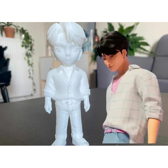 Figura Decorativa - Jinu Estilo Chibi