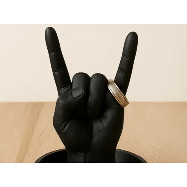 Soporte  De Mano Para Anillos