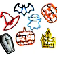 Cortador De Galletas - Halloween (pack 7 Un) - Miniatura 1