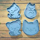Cortador De Galleta - Gatos (pack 4 Un) - Miniatura 2