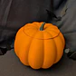 Decoración Cuenco Para Dulces Halloween - Calabaza Con Tapa - Miniatura 3