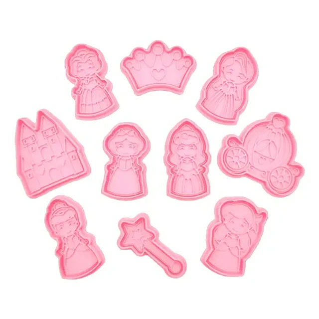Cortador De Galletas - Princesa (pack 10 Un)