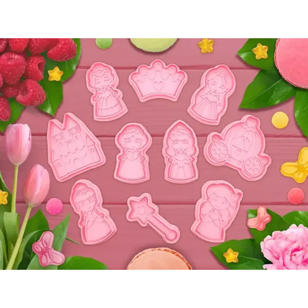 Cortador De Galletas - Princesa (pack 10 Un) 2