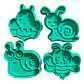Cortador De Galletas - Insectos (pack 4 Un) - Miniatura 1