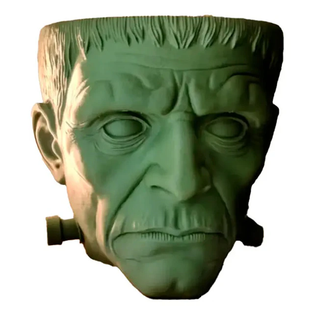 Decoración Cuenco Para Dulces Halloween - Frankenstein