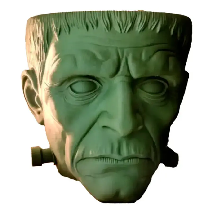 Decoración Cuenco Para Dulces Halloween - Frankenstein