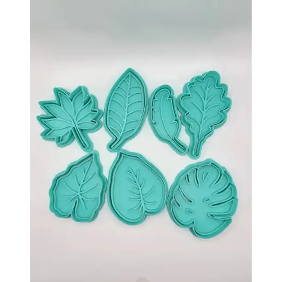 Cortador De Galletas - Hojas (pack Seis Un)