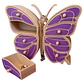 Joyero Con Cajón De Mariposa - Miniatura 1