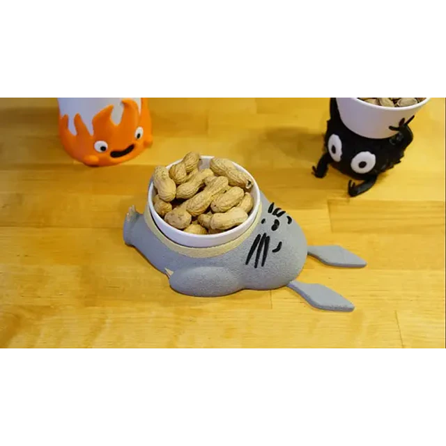 Cuenco De Totoro En 3d