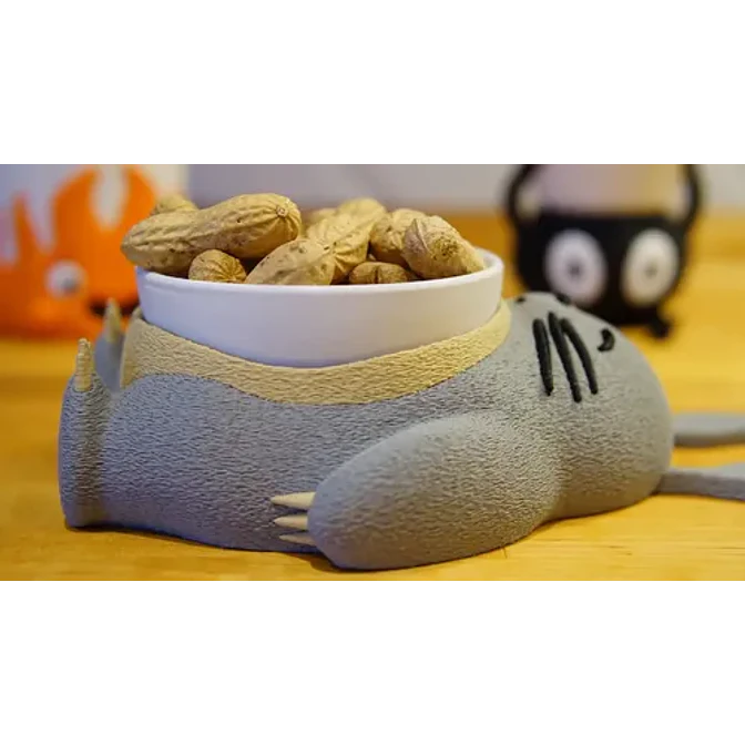 Cuenco De Totoro En 3d 4