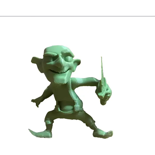 Figura Decorativa Duende (clash Royale) Pintable