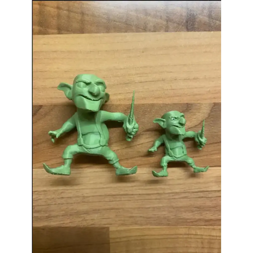 Figura Decorativa Duende (clash Royale) Pintable 3