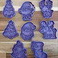 Cortadores De Galletas Navideño Kawaii (pack 8) - Miniatura 2