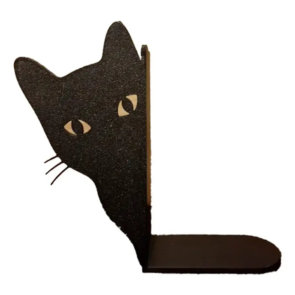 Sujeta Libros - Gato Asomándose 1