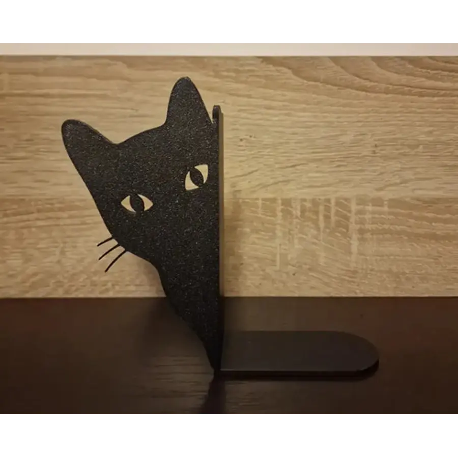 Sujeta Libros - Gato Asomándose