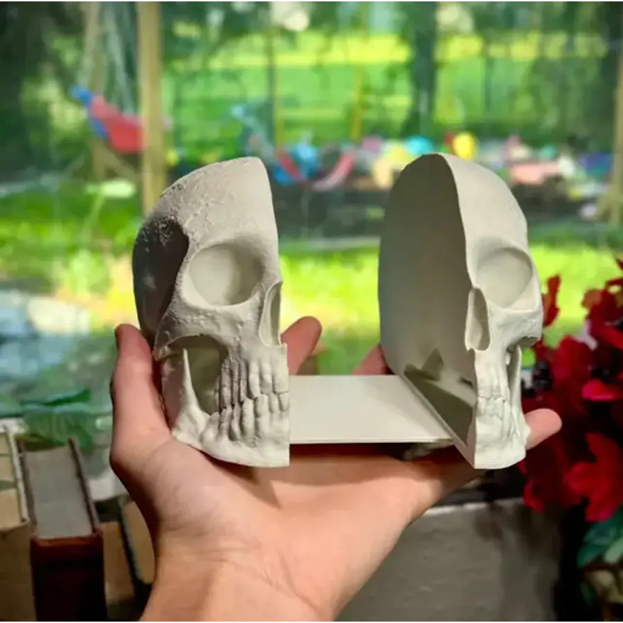 Sujeta Libros - Calavera