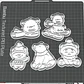 Cortador De Galleta - Osos (pack 5 Un) - Miniatura 3