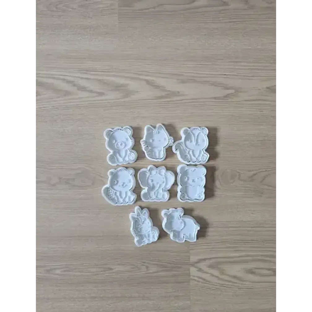Cortador De Galletas - Animales Lindos (pack 8 Un) 3