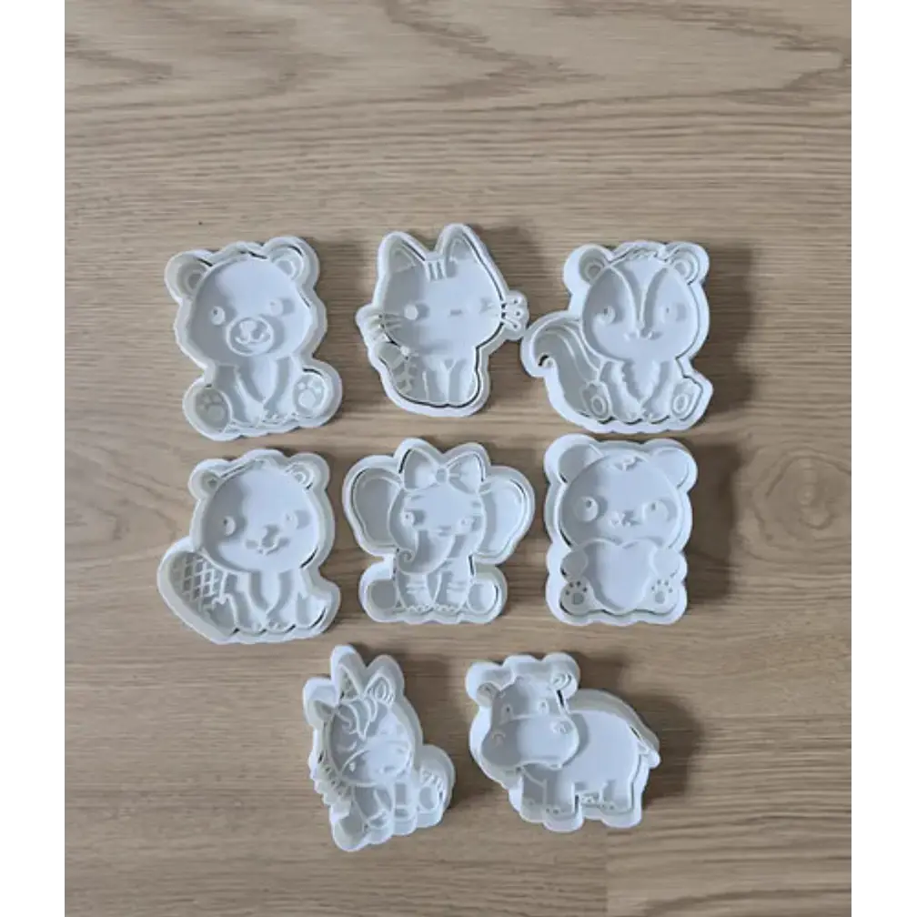 Cortador De Galletas - Animales Lindos (pack 8 Un) 4