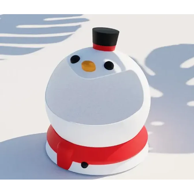 Cuenco Para Dulces Navidad - Muñeco De Nieve 3