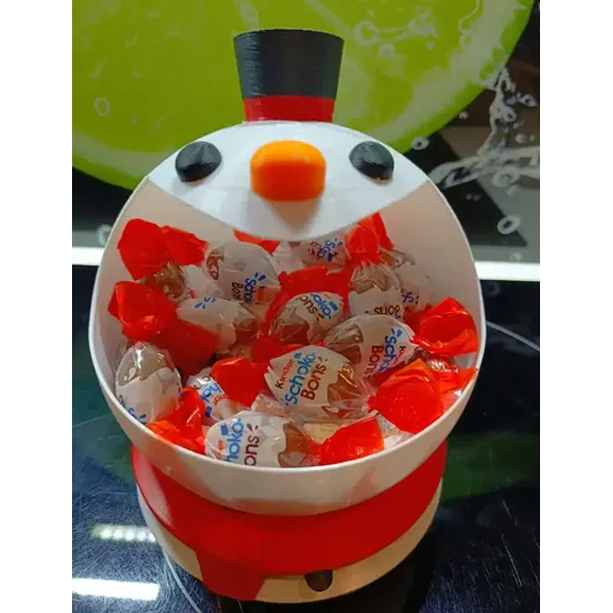 Cuenco Para Dulces Navidad - Muñeco De Nieve 4