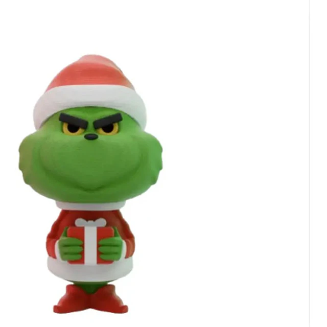 Figura Decoración- Chibi Del Grinch Navideño