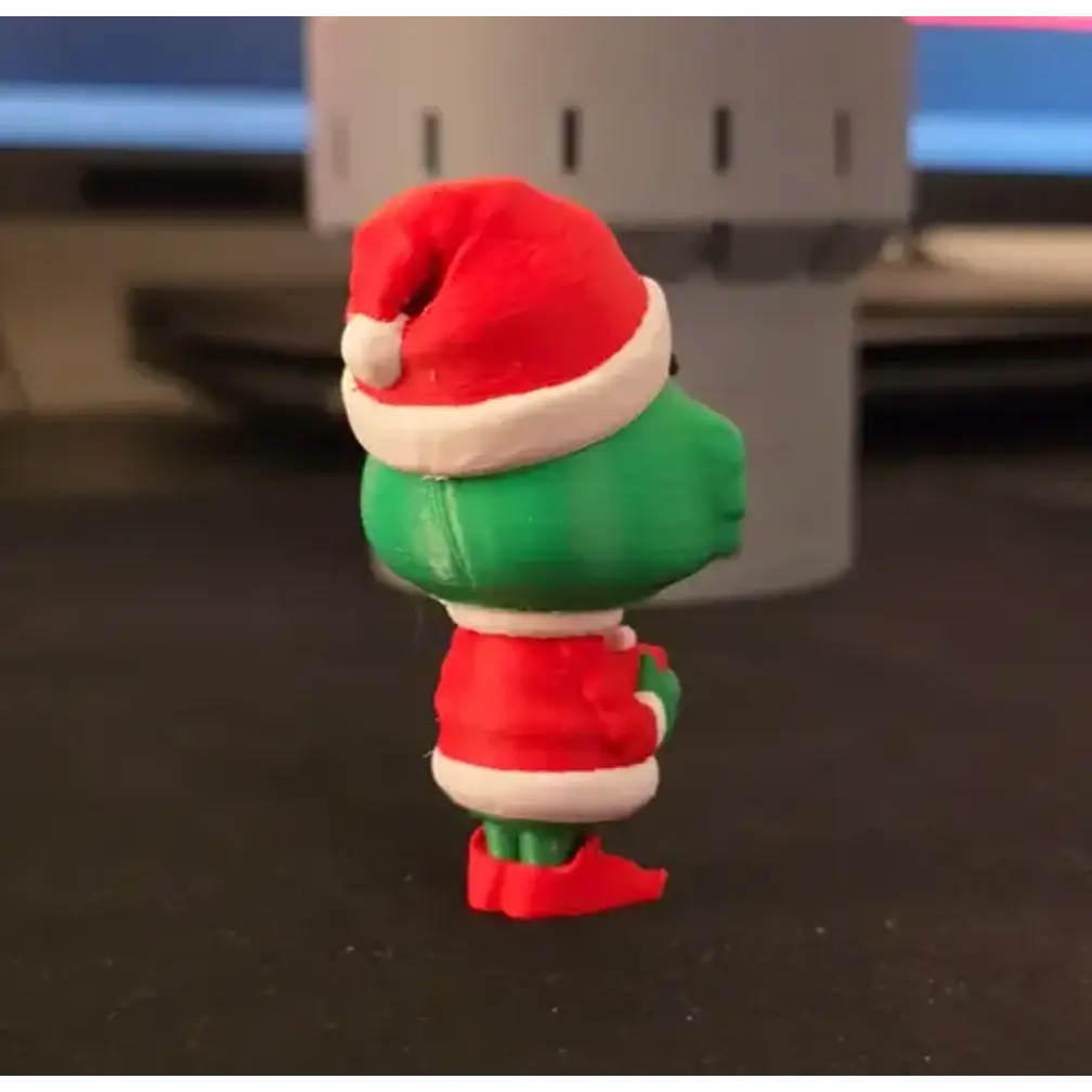 Figura Decoración- Chibi Del Grinch Navideño 4