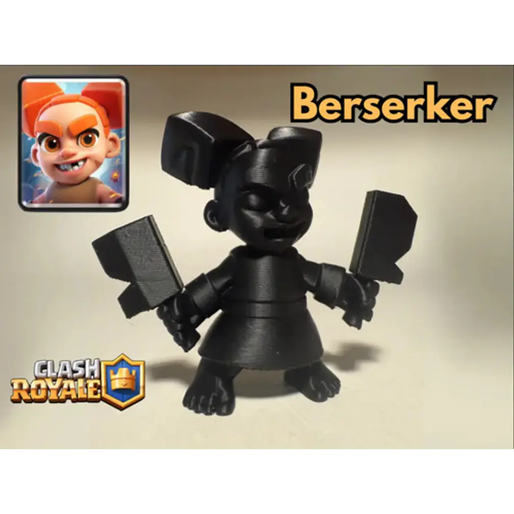 Figura Decorativa Bárbaro De Élite (clash Royale) 2