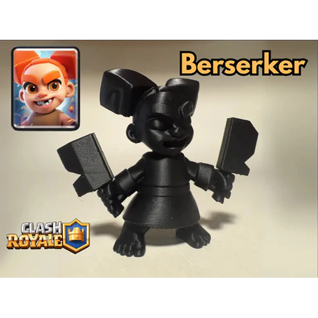Figura Decorativa Bárbaro De Élite (clash Royale)