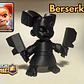 Figura Decorativa Bárbaro De Élite (clash Royale) - Miniatura 2