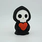 Mini Figura - Parca De Corazón Estilo Tejido - Miniatura 3