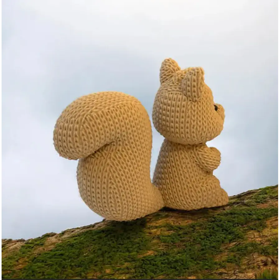 Figura - Ardilla Tejida 3d