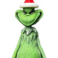 Figura Articulada - Grinch Navideño Sentado - Miniatura 1