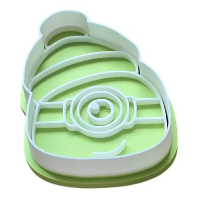 Cortador De Galletas Navidad - Muñeco Verde Claro