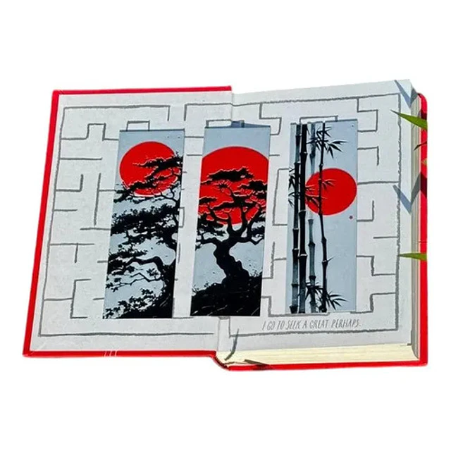 Pack De Marcapáginas - Estilo Oriental