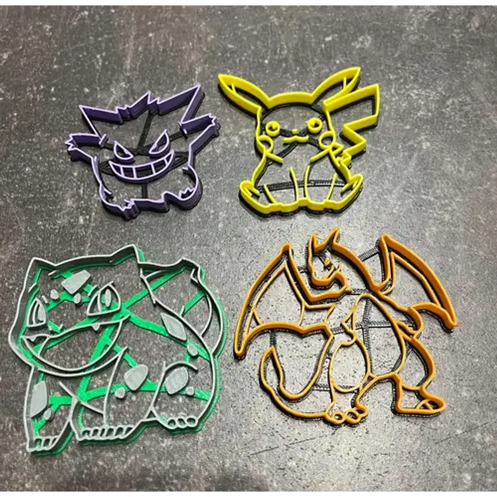 Cortador De Galletas - Pokemon Pack 4 2