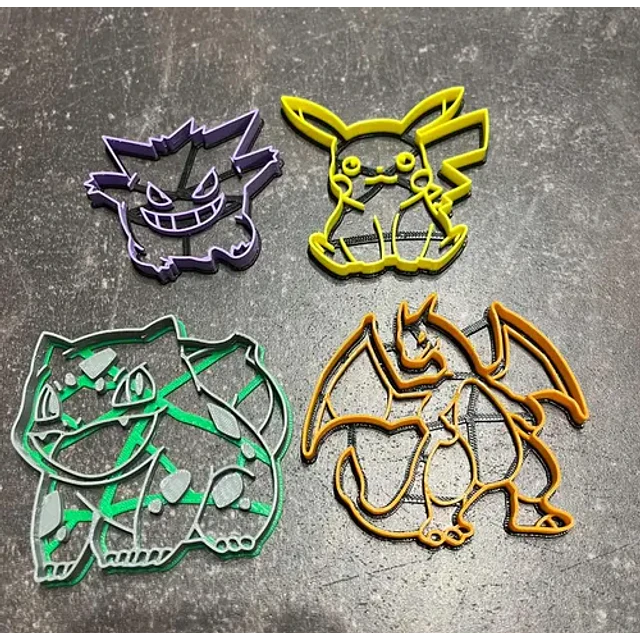 Cortador De Galletas - Pokemon Pack 4