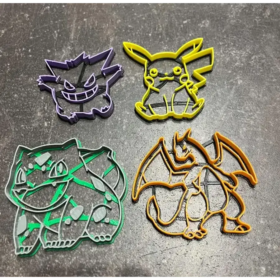 Cortador De Galletas - Pokemon Pack 4