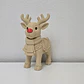 Adorno Navideño- Reno Con Nariz Roja - Miniatura 2